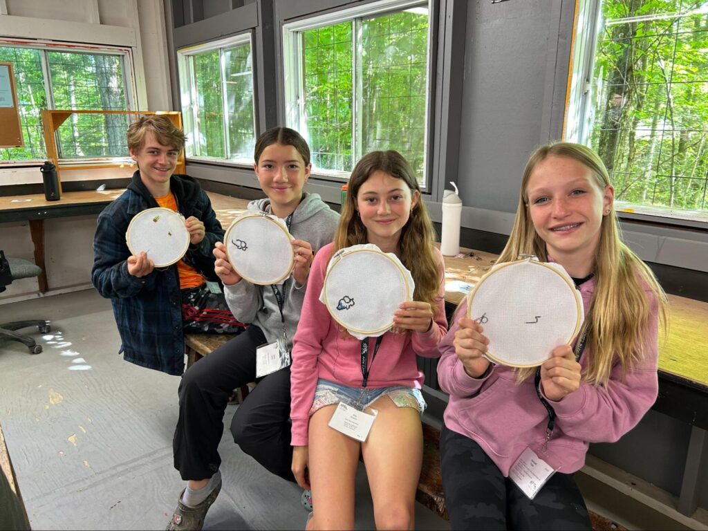 The arts camp was a success!
