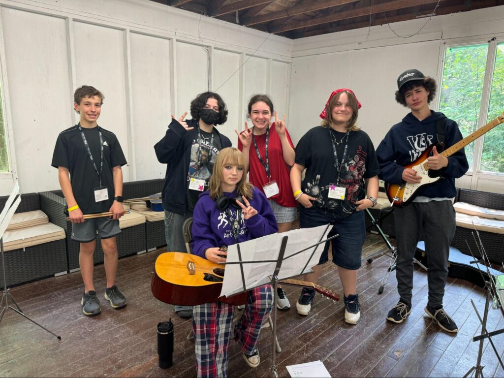 The arts camp was a success!