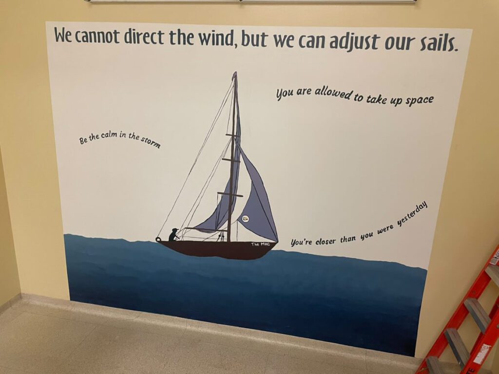 HHS mural