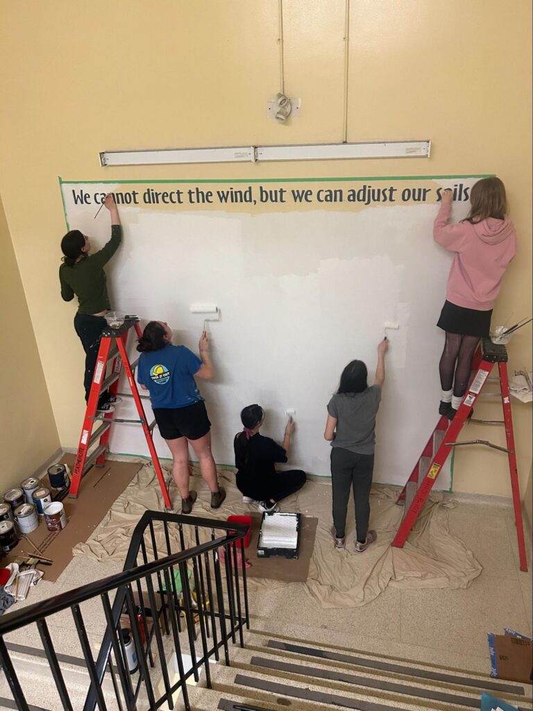 HHS mural