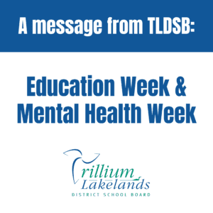 Education and Mental Health Week