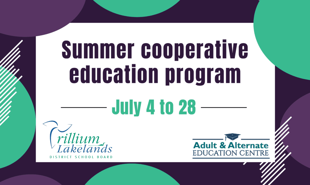Summer cooperative education