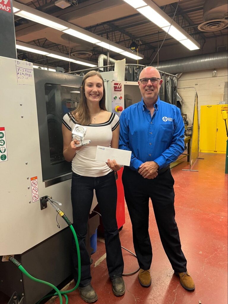 IEWSS student receives CTMA High School Award
