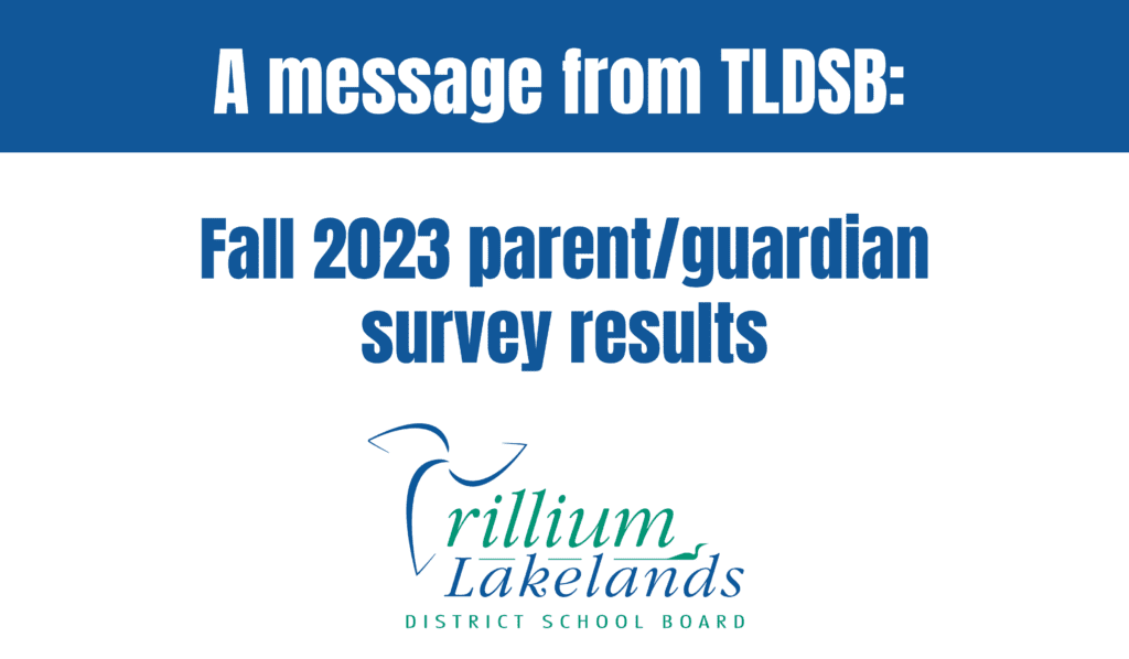 Fall 2023 parent/guardian survey results