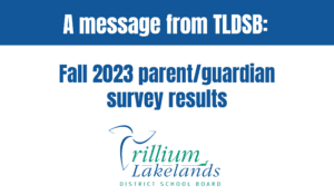 Fall 2023 parent/guardian survey results