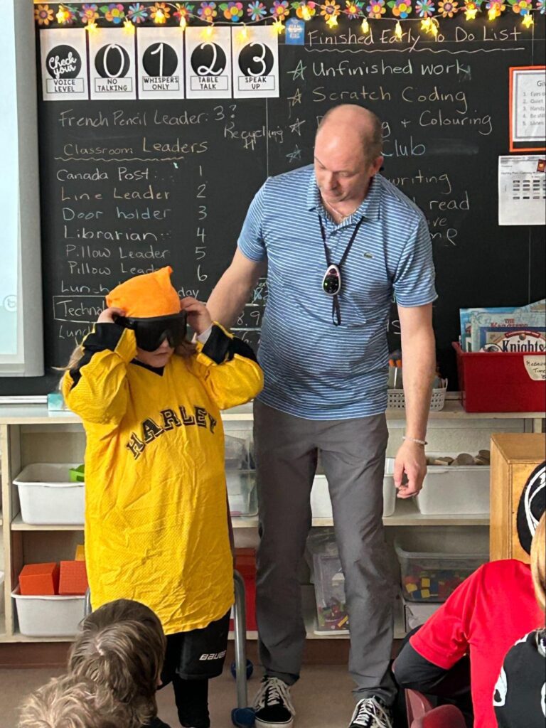 Ridgewood Public School students learn about Goalball