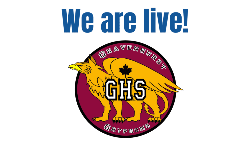 We are live website graphic - GHS