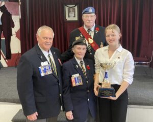 Huntsville High School student places first at the Legion’s Public Speaking Competition