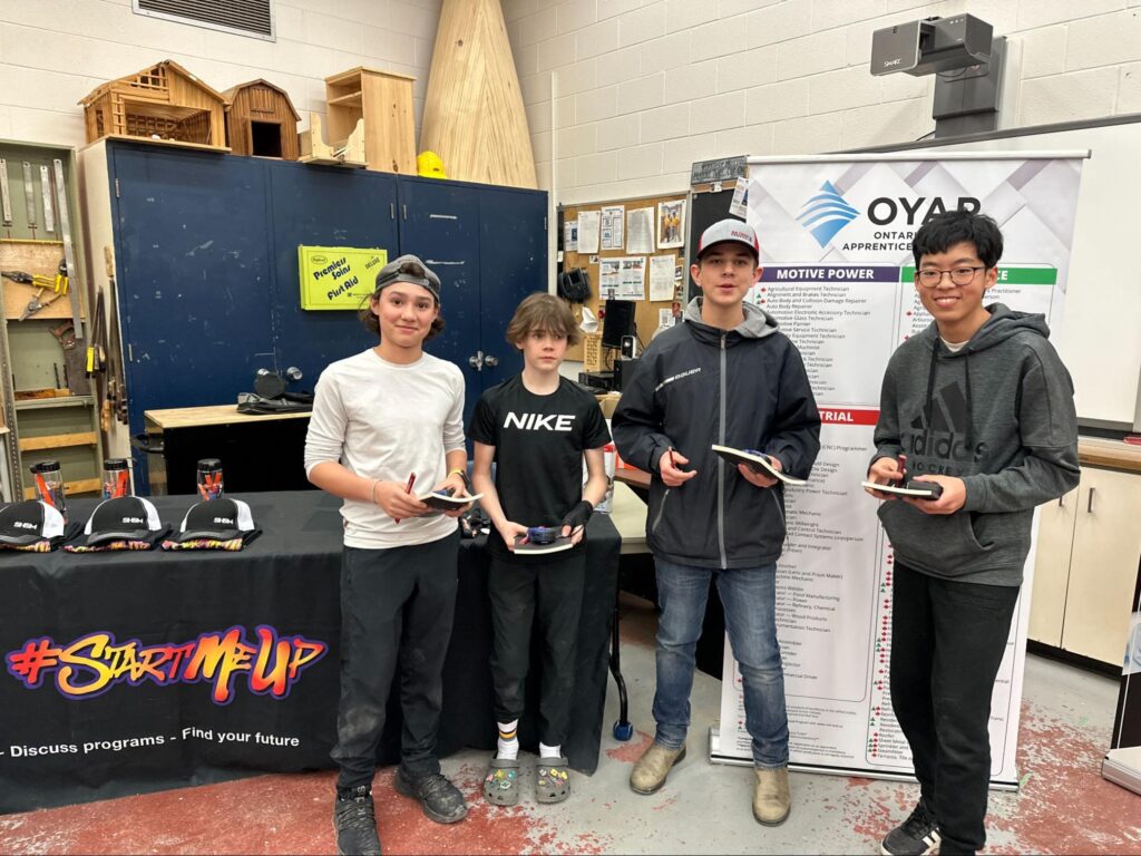 Fenelon Township Public School wins Grade 7/8 construction Skills Ontario Qualifier event