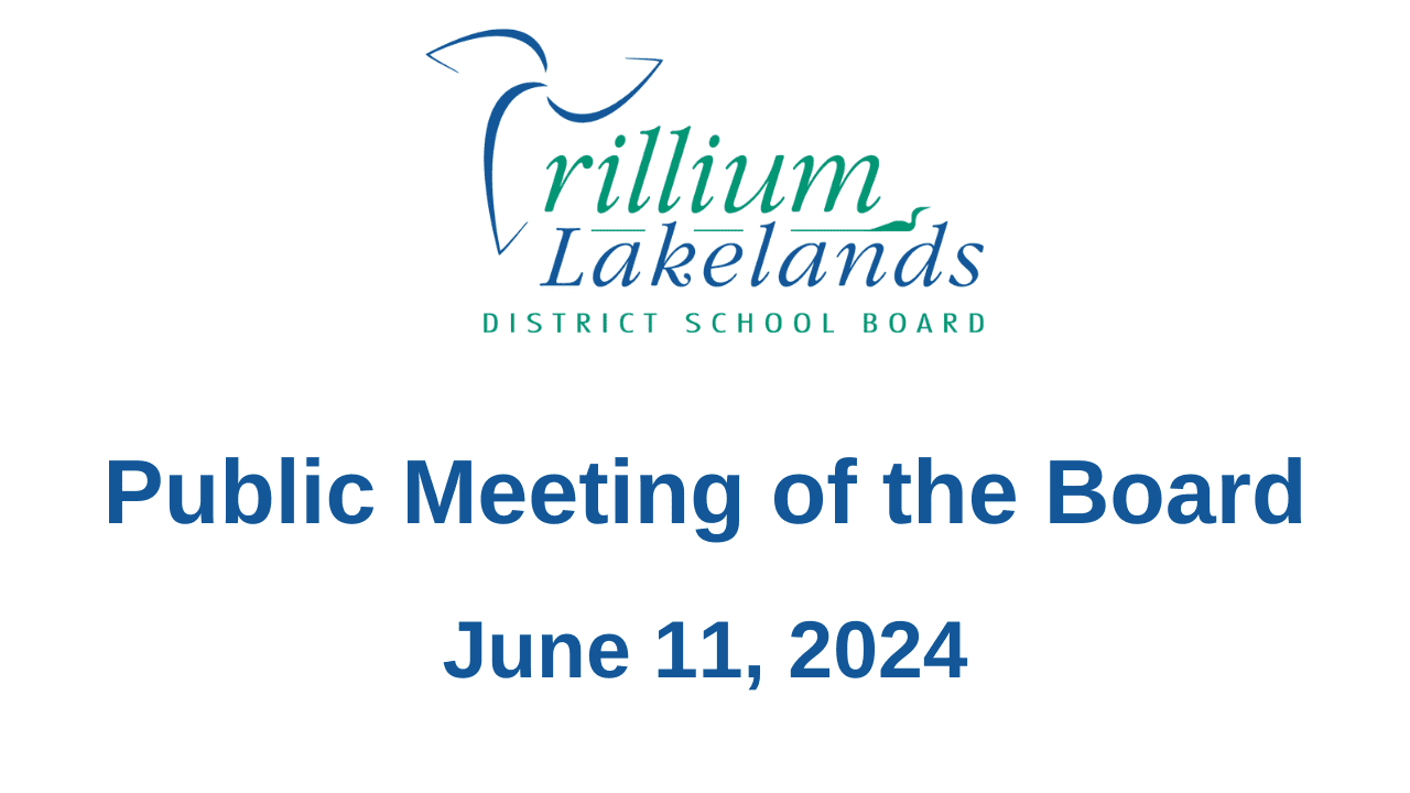 June 11, 2024 Public Meeting of the Board