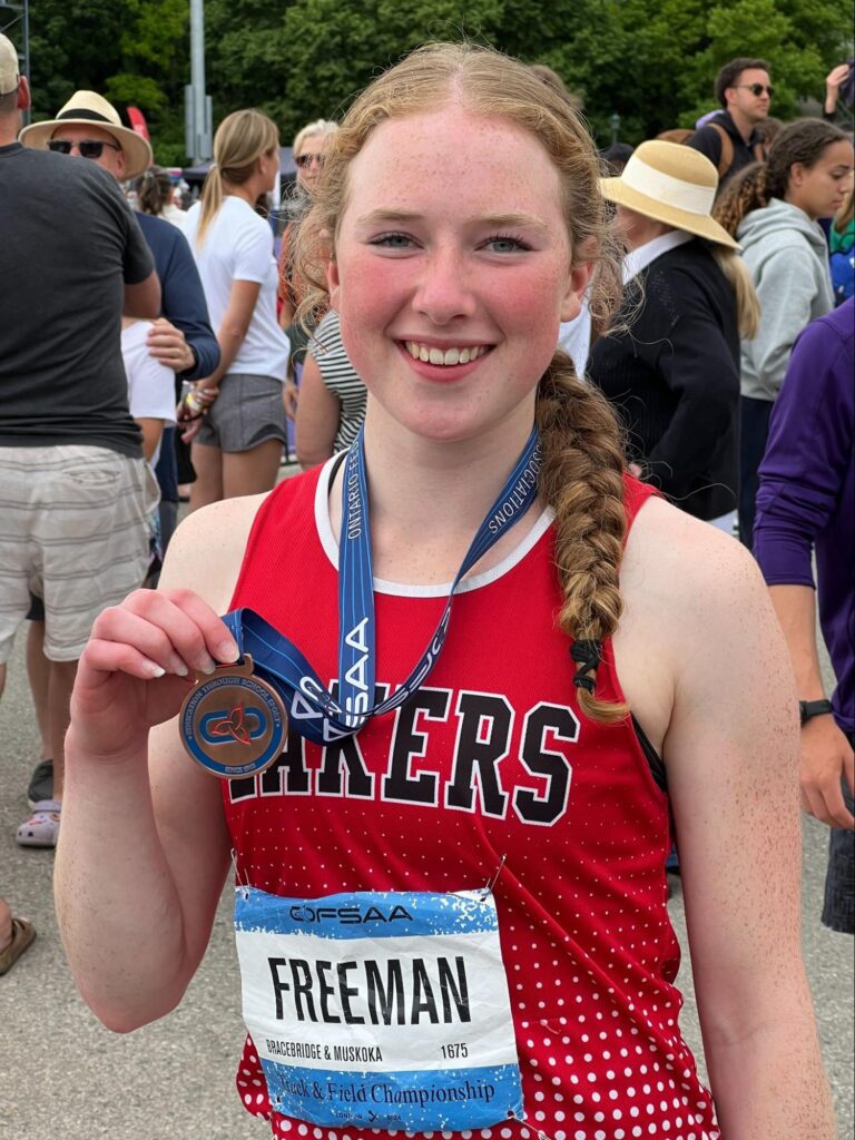 BMLSS students competed at OFSAA Track and Field Championships
