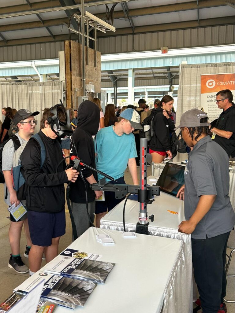 Grade 7 and 8 students attend Level Up! Skilled Trades Career Fair