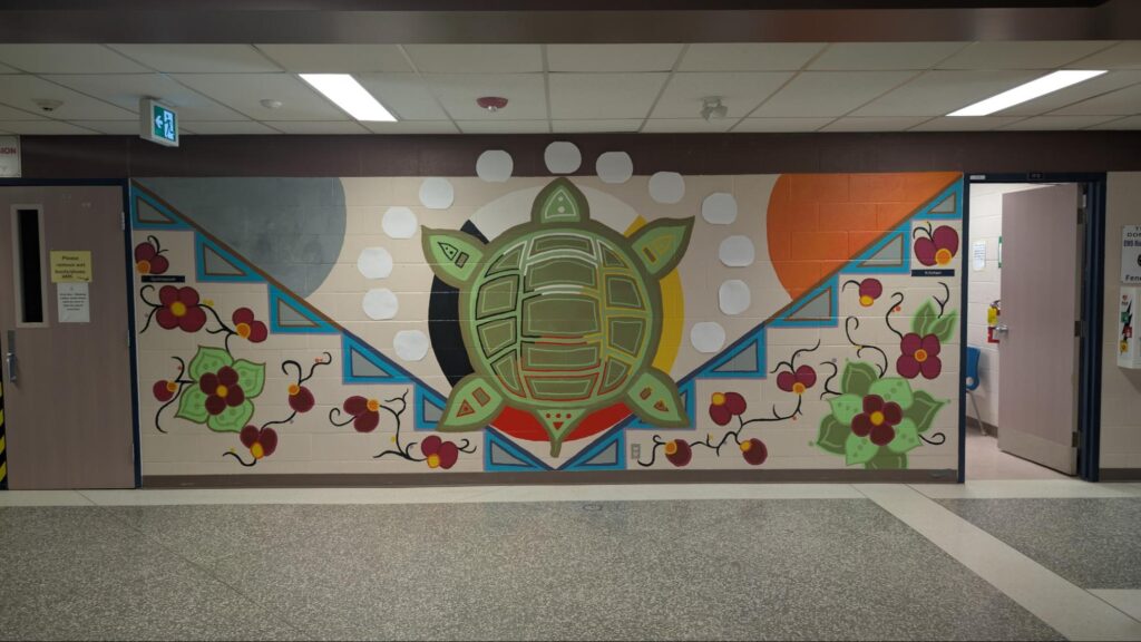 Mural at Langton Public School reflects reconciliation