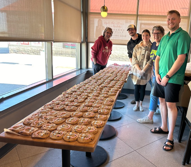 Huntsville and Gravenhurst Tim Horton's support area schools through the Smile Cookie Campaign
