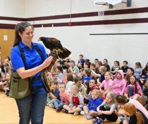 Woodville Elementary School hosts Birds of Prey presentation