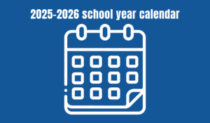 2025-2026 school year calendar - website