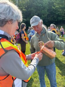 V.K. Greer Memorial Public School takes part in a Water Walk