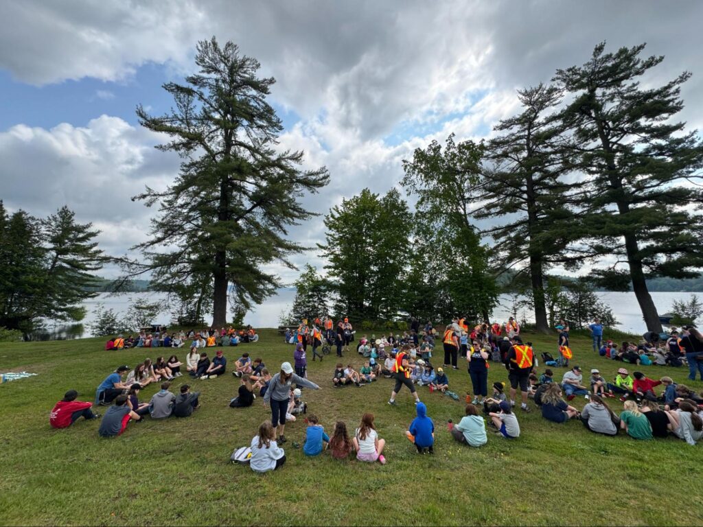 V.K. Greer Memorial Public School takes part in a Water Walk