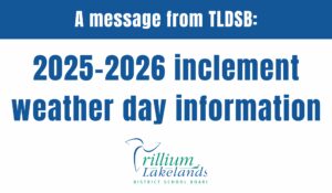 2025-2026 inclement weather day information - website