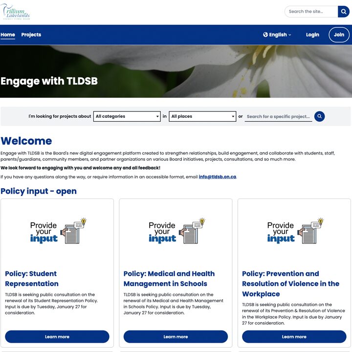 Engage with TLDSB newsletter graphics 2025