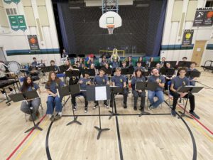 Huntsville High School Band connects with local elementary schools