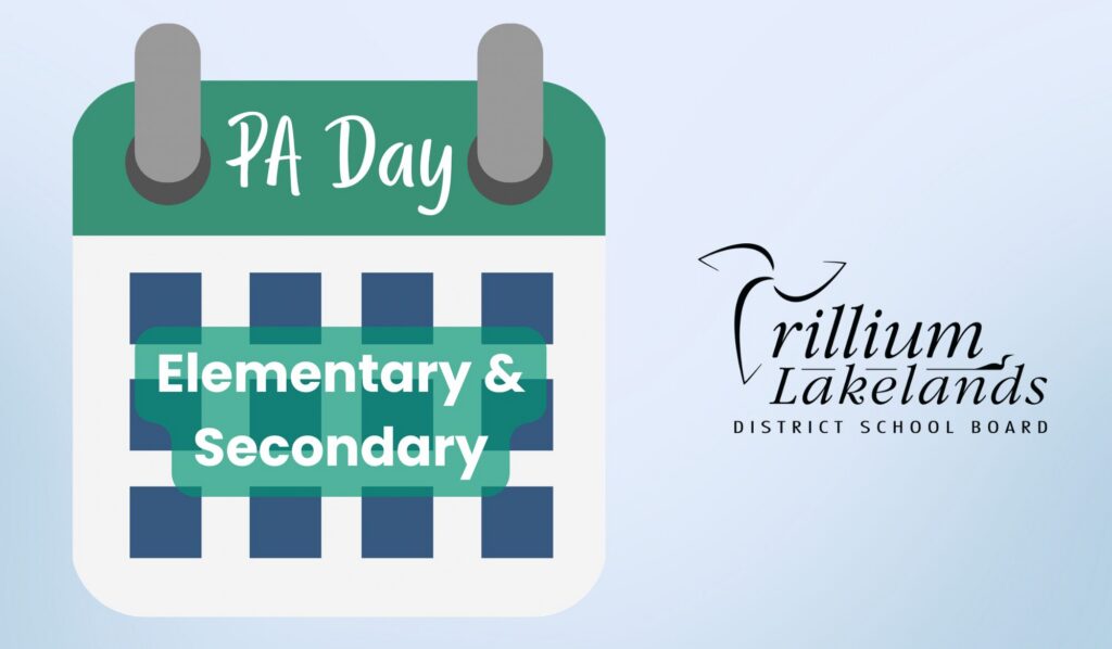 Updated PA Day graphics - website - Elementary and Secondary